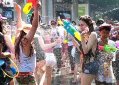 Songkran water festival